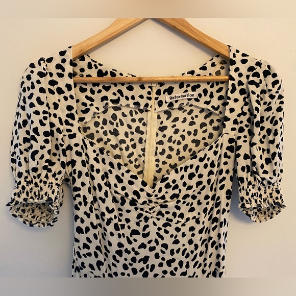 Lacey Leopard Print dress - Picture 3 of 3